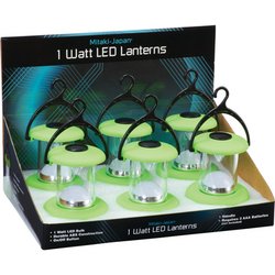 ELANTD6 - Mitaki-Japan® 6pc 1 Watt LED Lanterns in Countertop Di