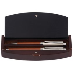 GFWPW2 - Alex Navarre™ 3pc Woodgrain Pen Set in Wood Gift Box