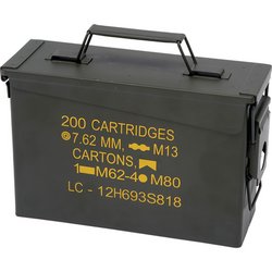SPAMMOSM - Classic Safari™ Metal Replica Ammo Box